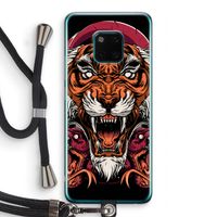 Tiger and Rattlesnakes: Huawei Mate 20 Pro Transparant Hoesje met koord