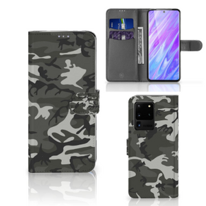 Samsung Galaxy S20 Ultra Telefoon Hoesje Army Light