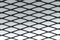 Simoni Racing Zwart Aluminium racegaas - 100x30cm - ruit 12x35mm SRGSA3N