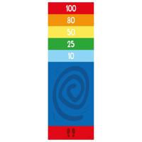 Achoka speelkleed springen, 100x300cm