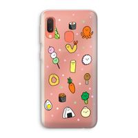 Happy bento friends: Samsung Galaxy A20e Transparant Hoesje