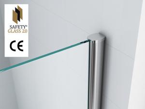 Wiesbaden inl.douche Safety Glass 10mm NANO 900x2000