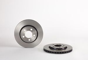 Remschijf COATED DISC LINE BREMBO, Remschijftype: Binnen geventileerd, u.a. für Audi, VW, Seat, Skoda