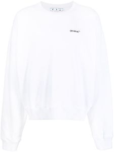 Off-White sweat à imprimé Caravaggio Arrow - Blanc