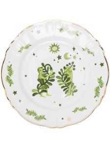 Bitossi Home assiette Floral Flat à imprimé graphique - Blanc