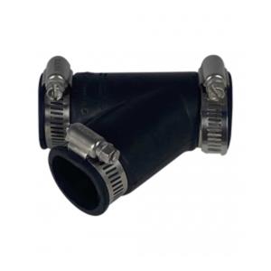 Air Aqua Flexibel Rubber Y-stuk 32mm - Weerbestendig & Montage Zonder Gereedschap