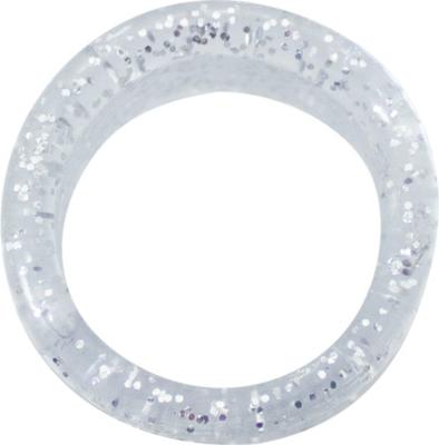 Silicone vinger inzetring, zilver