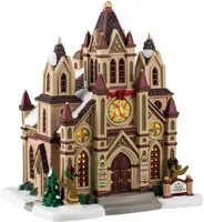 Lemax grace cathedral verlicht kersthuisje Caddington Village 2024 Lemax grace cathedral verlicht kersthuisje Caddington Village 2024