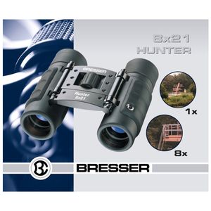 Bresser Optics Hunter 8x21 verrekijker BK-7