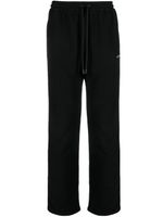 Off-White pantalon de jogging à rayures Diag - Noir