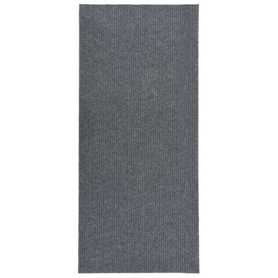 Droogloopmat 100x250 cm grijs