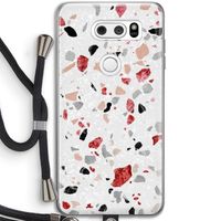 Terrazzo N°12: LG V30 Transparant Hoesje met koord