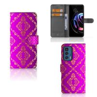 Wallet Case Motorola Edge 20 Pro Barok Roze Wallet Case Motorola Edge 20 Pro Barok Roze