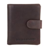 Spikes en Sparrow Billfold Portemonnee RFID Donker Bruin