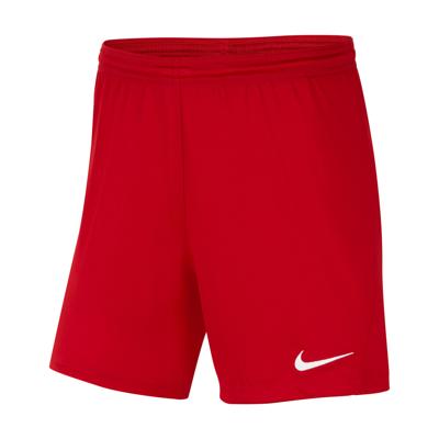 Nike Dri-FIT Park III Voetbalbroekje Dames Rood