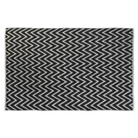 Tapijt DKD Home Decor Zig-zag Tweekleurig Stads (120 x 180 x 1 cm)