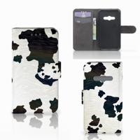 Samsung Galaxy Xcover 3 | Xcover 3 VE | Telefoonhoesje | Met pasjeshouder | Koeienvlekken Samsung Galaxy Xcover 3 | Xcover 3 VE | Telefoonhoesje | Met pasjeshouder | Koeienvlekken