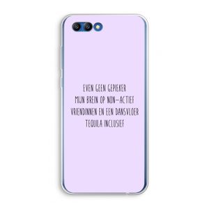 Tequila: Honor 10 Transparant Hoesje