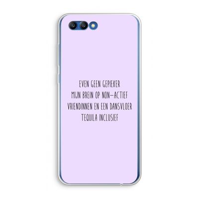 Tequila: Honor 10 Transparant Hoesje