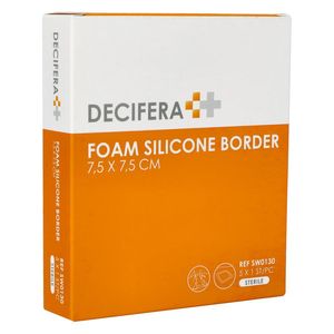 Decifera Foam Silicone Border 7,5x 7,5cm 5