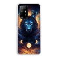 Wolf Dreamcatcher: Oppo A94 5G Transparant Hoesje
