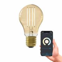 Calex Smart LED-standaardlamp - goudkleurig - 7W - Leen Bakker