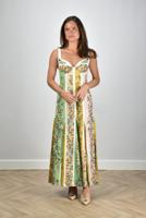 Farm Rio jurk 331946 delicate floral stripes multicolor
