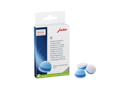 Jura3 in 1 reinigingstabl. (6 st.) Reinigingstablet
