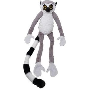 Nature Planet Pluche knuffel - ringstaart Maki aap - 100 cm - dieren apen knuffels - bosdieren