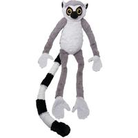 Nature Planet Pluche knuffel - ringstaart Maki aap - 100 cm - dieren apen knuffels - bosdieren