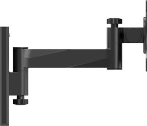 SpeaKa Professional SP-WMM-201S Monitor-wandbeugel 1-voudig 33,0 cm (13) - 76,2 cm (30) Zwart Kantelbaar, Zwenkbaar