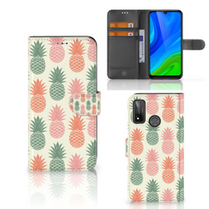 Huawei P Smart 2020 Book Cover Ananas