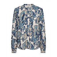 FreeQuent - Blauw | Dames | Blouse | Blauw | 4XL | regular | Kamst mode FreeQuent - Blauw | Dames | Blouse | Blauw | 4XL | regular | Kamst mode