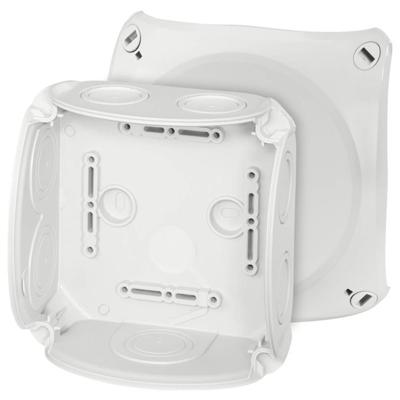 Hensel DK 0600 G Aftakkast (b x h) 130 mm x 130 mm Grijs-wit (RAL 7035) IP66 1 stuk(s)