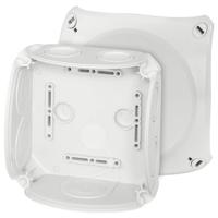 Hensel DK 0600 G Aftakkast (b x h) 130 mm x 130 mm Grijs-wit (RAL 7035) IP66 1 stuk(s)