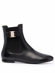 Ferragamo bottines chelsea Vara Bow - Noir