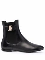 Ferragamo bottines chelsea Vara Bow - Noir