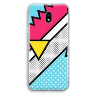 Pop Art #3: Samsung Galaxy J3 (2017) Transparant Hoesje