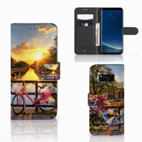 Samsung Galaxy S8 | Flip Cover | Amsterdamse Grachten Samsung Galaxy S8 | Flip Cover | Amsterdamse Grachten