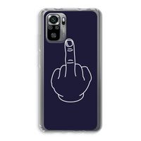 F**k U: Xiaomi Redmi Note 10S Transparant Hoesje