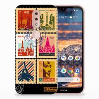 Nokia 4.2 | Silliconen Back Cover | Postzegels