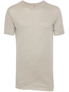 Rick Owens t-shirt à effet froissé - Gris