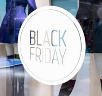 Muursticker Black Friday