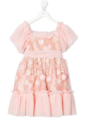 Patachou robe à fleurs - Rose