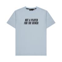 Touzani zomer t-shirt jongens - licht blauw, oversized - Goromo trick