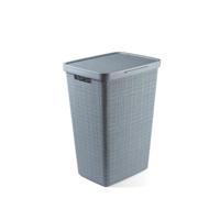 Curver jute wasbox 58l smokey grey