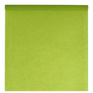 Feest tafelkleed op rol - groen - 120 cm x 10 m - non woven polyester