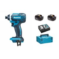 Makita DTD152RTJ schroefboormachine & slagmoersleutel 3500 RPM Zwart, Blauw - thumbnail