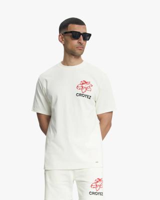Croyez Homme Gardener T-shirt Crb30026047 Print T-shirts 40002 Off-white