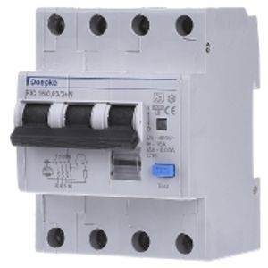 FIC 16/0,03/3+N-A  - Earth leakage circuit breaker C16/0,03A FIC 16/0,03/3+N-A